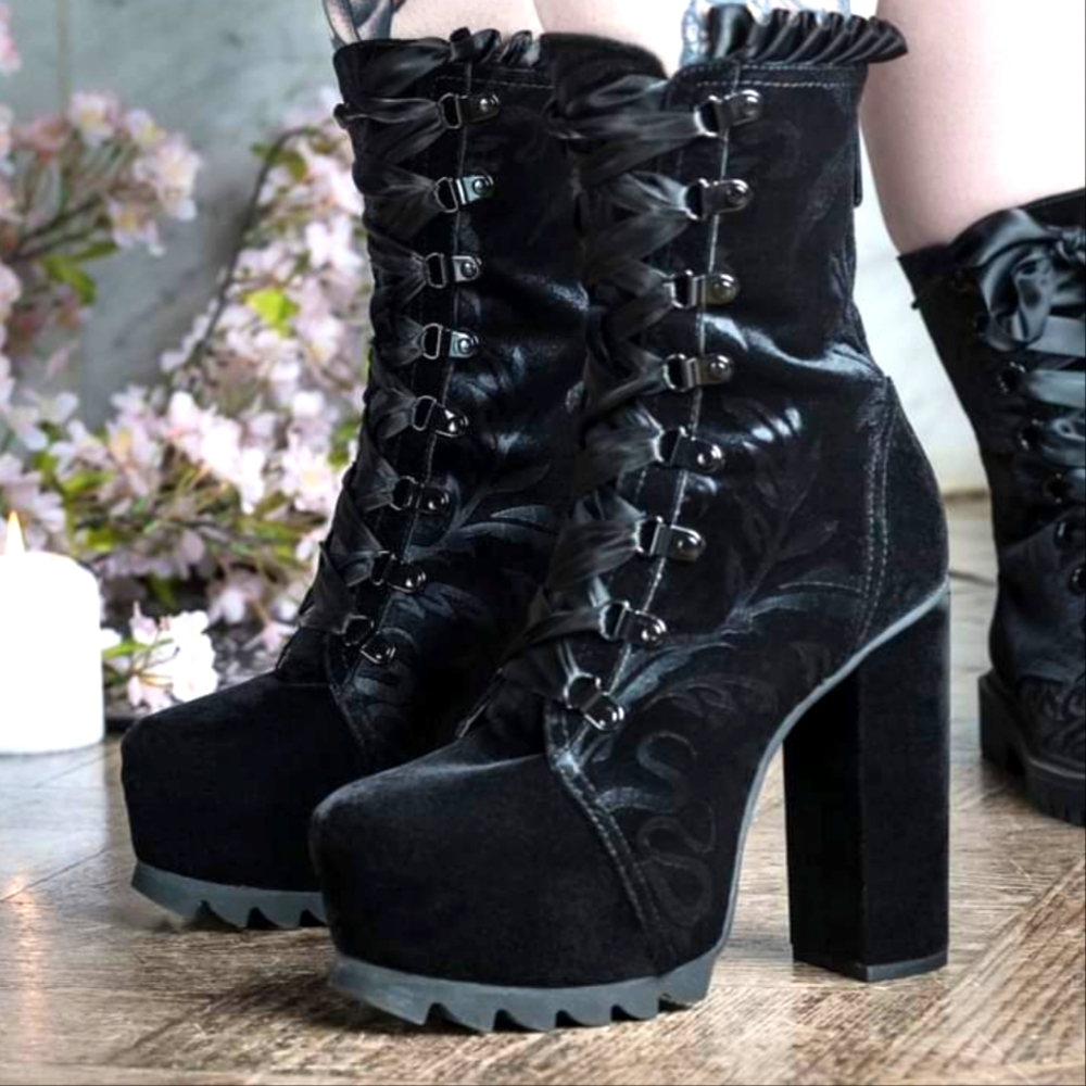 KILLSTAR Chtulhu Platform Boots